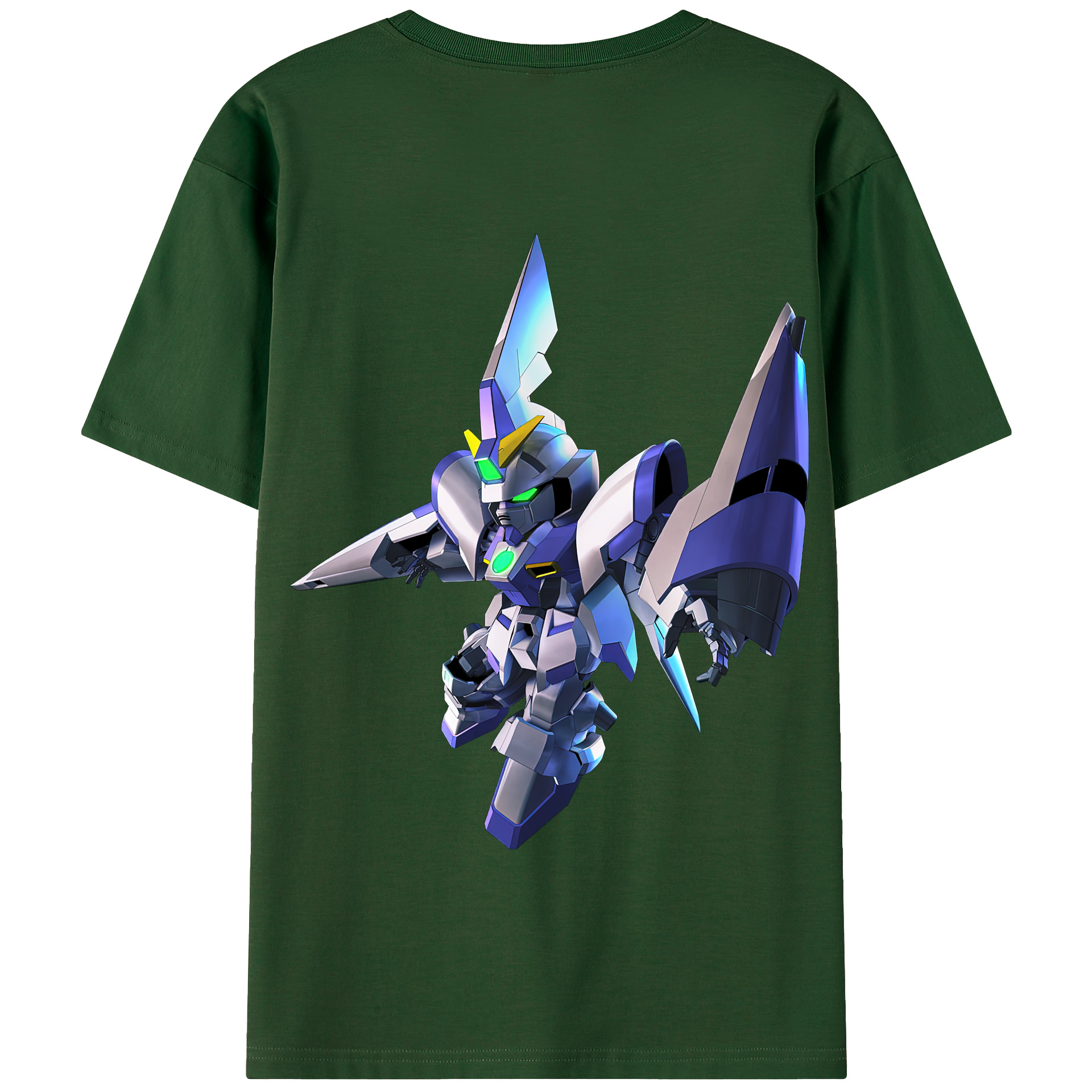（画像用） 機動戦士ガンダム Mobile Suit Gundam 綿100％半袖Tシャツ（背面プリント）